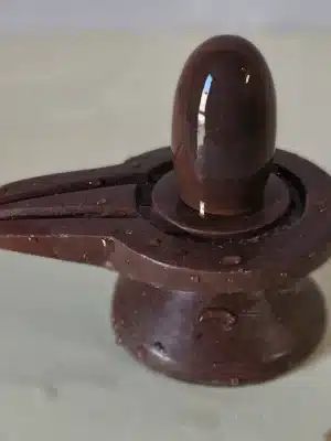 Parth-narmadeshwar-shivling-2inches-12 Red Janeudhari Narmadeshwar Shivling Narmada River Stone