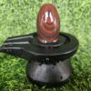 Janeudhari Shivling With Jaladhari - Narmada River Stone