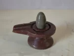 Red Janeudhari Narmadeshwar Shivling with Jaladhari