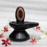 1.5" Narmadeshwar Shivling with Jaladhari(Base) for Home