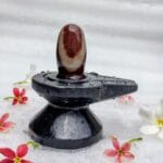 1.5" Narmadeshwar Shivling with Jaladhari(Base) for Home